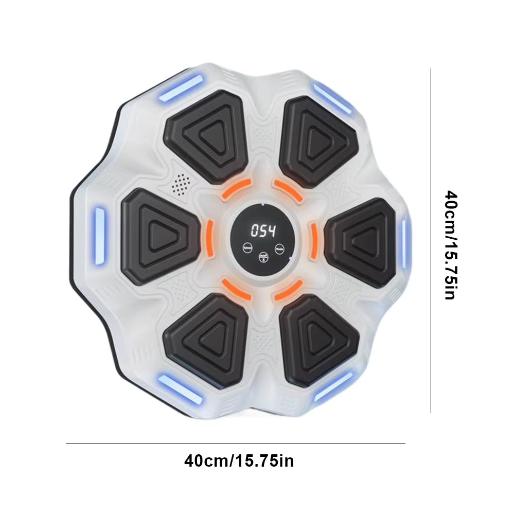 New Smart Music Boxing Machine Wall Mounted Fitness Punching Bag Bluetooth-Compatible Smart Boxing Training Machine for Home Gym