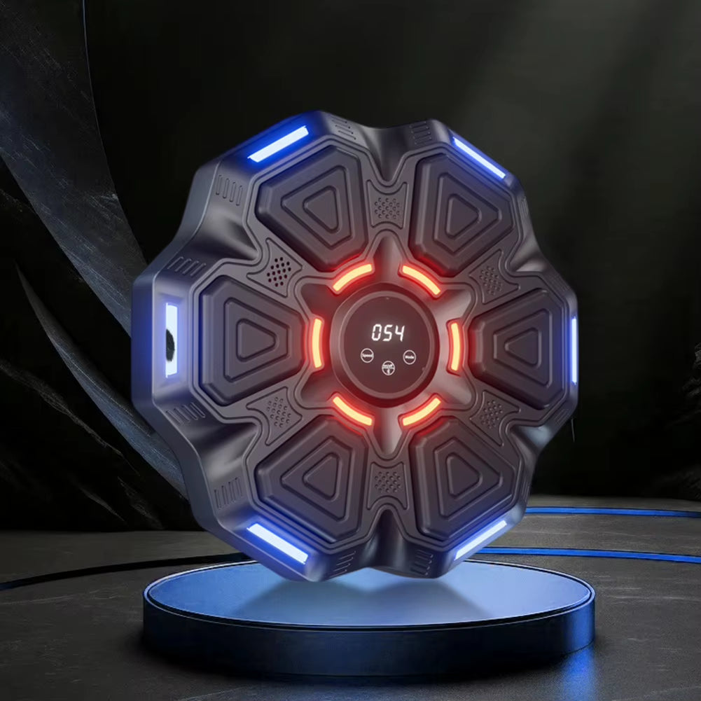 New Smart Music Boxing Machine Wall Mounted Fitness Punching Bag Bluetooth-Compatible Smart Boxing Training Machine for Home Gym