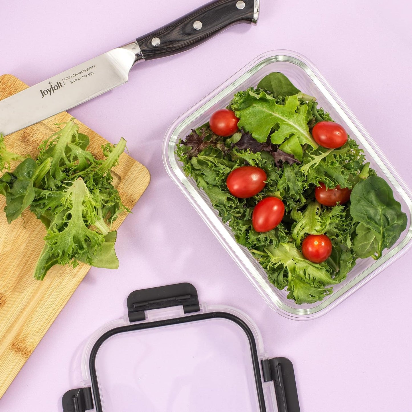 24Pc Borosilicate Glass Storage Containers with Lids | 12 Airtight/Freezer Safe Food Storage Containers for Pantry and Kitchen | Meal Prep Container for Lunch | Glass Tupperware Set