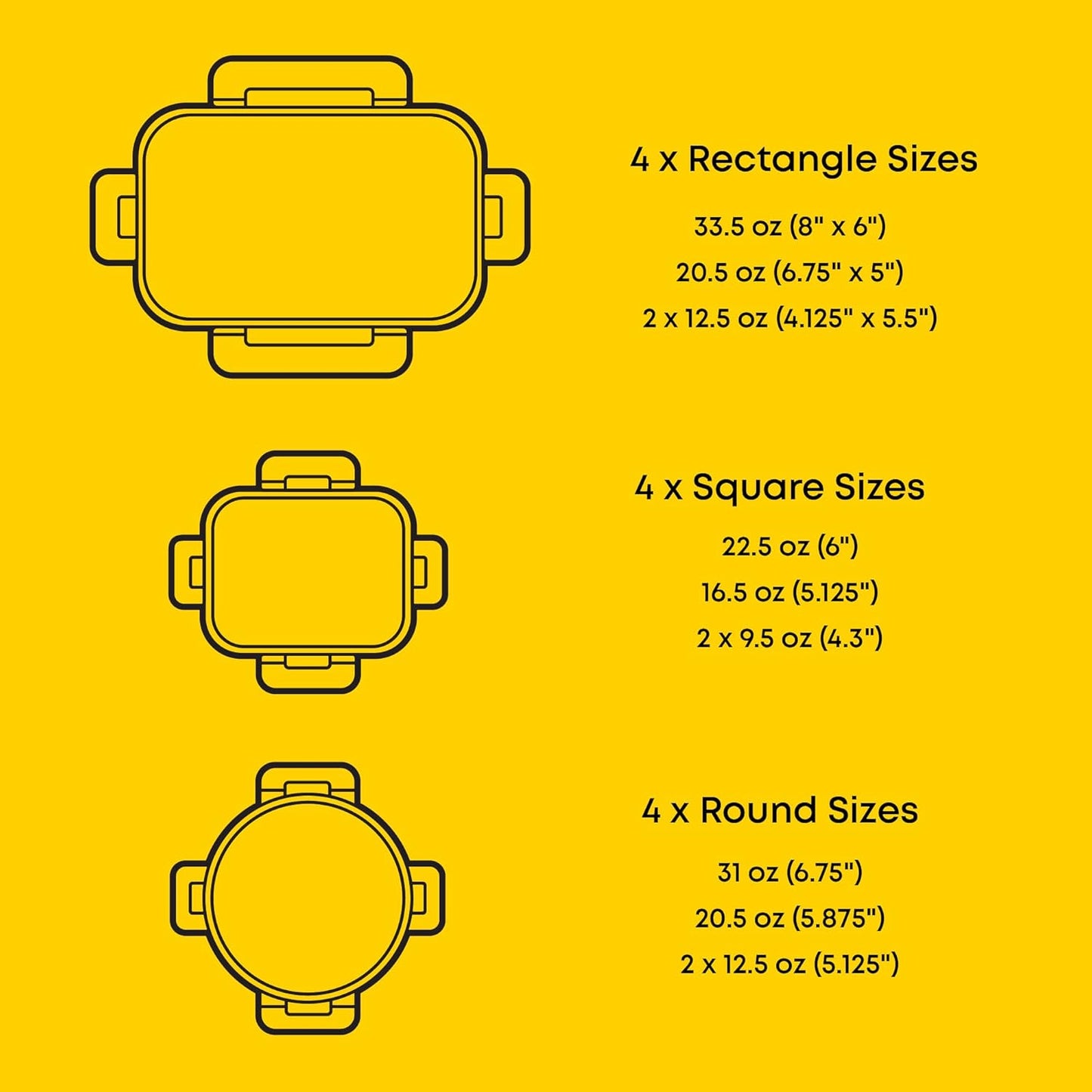 24Pc Borosilicate Glass Storage Containers with Lids | 12 Airtight/Freezer Safe Food Storage Containers for Pantry and Kitchen | Meal Prep Container for Lunch | Glass Tupperware Set