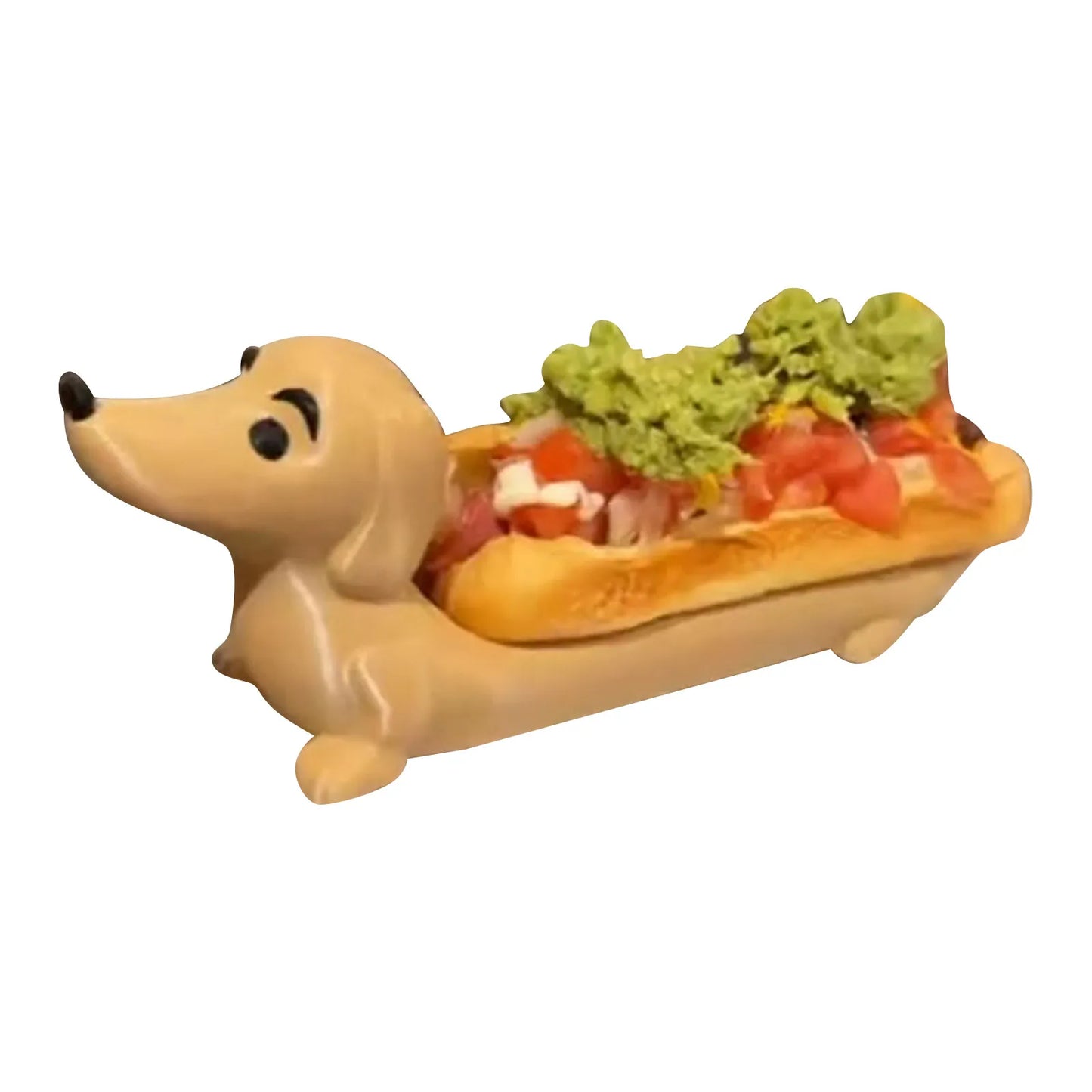🌭 Sausage Dog Tray | Fun Hot Dog & Sushi Plate | Cute Sandwich & Candy Dish for Home Decor & Meals