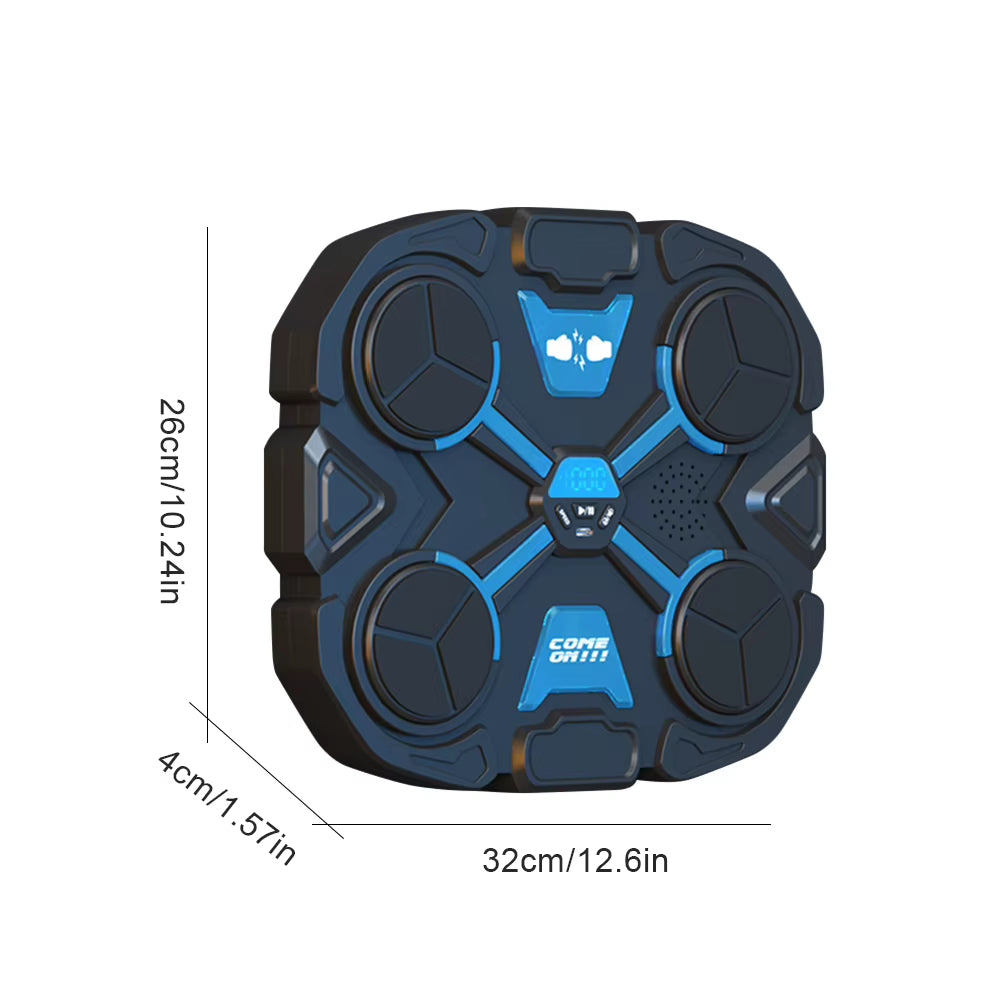 New Smart Music Boxing Machine Wall Mounted Fitness Punching Bag Bluetooth-Compatible Smart Boxing Training Machine for Home Gym