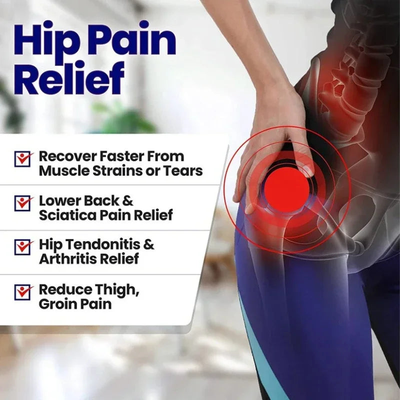 Sciatica Nerve Pain Relief Thigh Compression Brace for Hip Joints Arthritis Groin Wrap Brace Protector Belt Legwarmers New